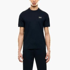 Tricou EA7 TRAIN LOGO SERIES M TAPE TEE SS CO imagine