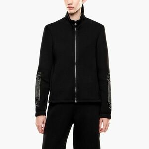 Bluza cu fermoar EA7 TRAIN LOGO SERIES W T-TOP FZ TAPE imagine