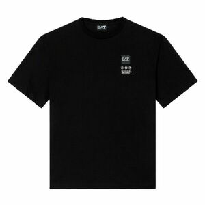Tricou EA7 TRAIN LOGO SERIES M TEE SS WRITINGS imagine