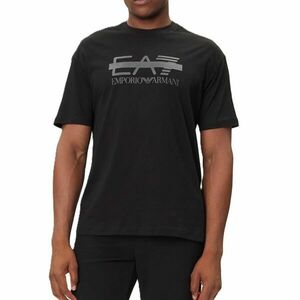 Tricou EA7 TRAIN LOGO SERIES M TEE SS LOGO BARRED imagine