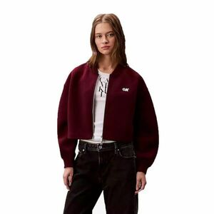 Bluza cu fermoar Calvin Klein A- OVRSZD SCB ZP BMB imagine