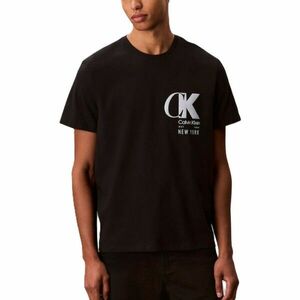 Tricou Calvin Klein SS 20S EU CK OVERLAP GRAPHIC TEE imagine