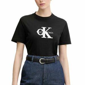 Tricou Calvin Klein SS CLASSIC MONOLOGO METALLIC CNE imagine