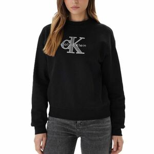 Bluza Calvin Klein LS FOIL MONOLOGO FRENCH TERRY RL imagine
