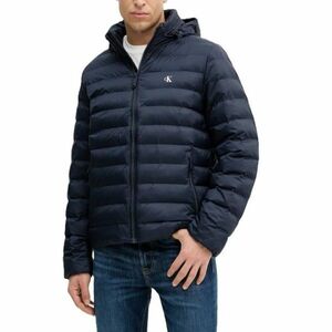 Geaca Calvin Klein LS NYLON LT WT HOODED FZ PUFFER imagine