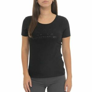 Tricou EA7 TRAIN LOGO SERIES W TEE SS RN FANCY STRASS imagine