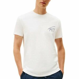 Tricou Tommy Hilfiger TJM REG SIGN BACKPRINT SS T EXT imagine