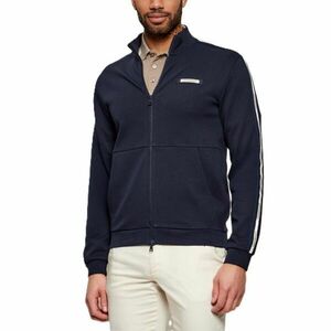 Bluza cu fermoar EA7 TRAIN LOGO SERIES MAN T-TOP FZ CO PL TAPE imagine