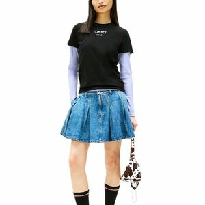 Tricou Tommy Hilfiger TJW REG ESSENTIAL LOGO 2 TEE EXT imagine