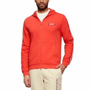 Bluza cu fermoar EA7 TRAIN LOGO SERIES MAN HOODIE FZ CO PL TAPE imagine