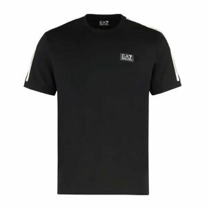 Tricou EA7 TRAIN LOGO SERIES M TAPE TEE SS CO imagine