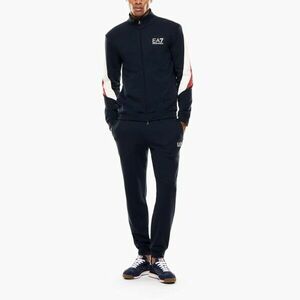 Trening EA7 TRAIN SUMMER BLOCK M T-SUIT T-TOP FZ CH COFT imagine