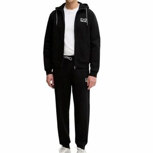 Trening EA7 TRAIN VISIBILITY M T-SUIT HOODIE FZ CH BR imagine