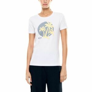 Tricou EA7 TRAIN COSTA SMERALDA W GRAPHIC TEE imagine