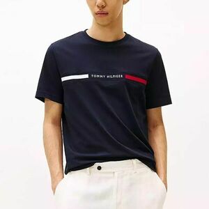 Tricou Tommy Hilfiger HILFIGER CHEST INSERT TEE imagine