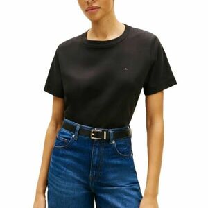 Tricou Tommy Hilfiger BOXY INTERLOCK SS C-NK TEE imagine