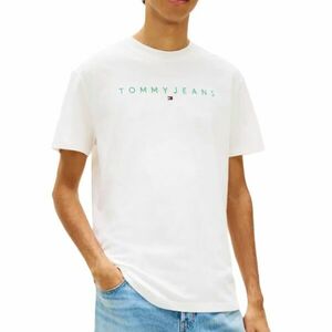 Tricou Tommy Hilfiger TJM REG LINEAR LOGO TEE EXT imagine