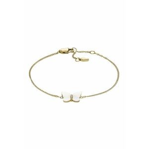 Bratara din otel inoxidabil cu sidef - Auriu imagine