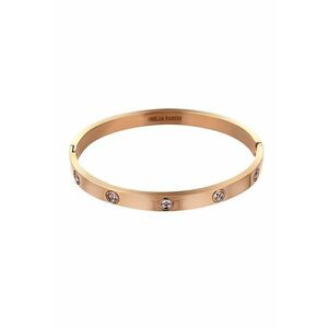 Bratara decorata cu cristale - Auriu rose imagine