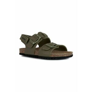 Sandale slingback cu catarama Ghita - Kaki imagine