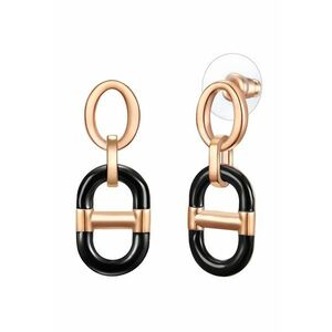 Cercei placati cu aur de 14K - Auriu rose imagine