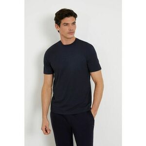 Tricou cu logo in relief - pentru antrenament - Negru stins imagine