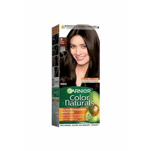 Vopsea de par permanenta cu amoniac Color Naturals - 110 ml - Saten inchis imagine