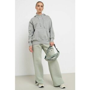 Hanorac supradimensionat cu buzunar kangaroo Phoenix - Gri melange imagine