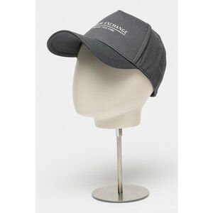 Sapca din bumbac cu imprimeu logo - Gri antracit imagine