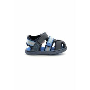 Sandale fisherman de piele ecologica - Albastru ultramarin/Albastru royal imagine