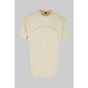 Tricou cu imprimeu logo - Bej deschis imagine