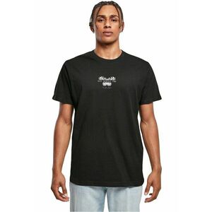 Tricou din bumbac cu imprimeu grafic - Alb/Negru/Roz pal imagine