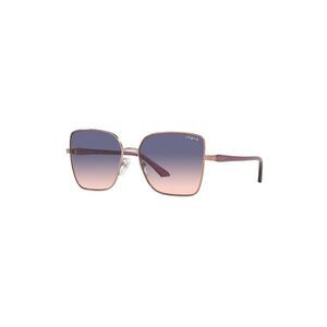 Ochelari de soare butterfly cu lentile in degrade - Violet deschis imagine