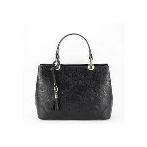 Geanta din piele naturala 8952 124 Negru 14148 - Negru imagine