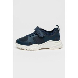 Pantofi sport cu insertii din velcro si velcro Feather - Bleumarin imagine