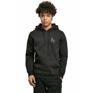 Hanorac cu imprimeu grafic pe partea din spate - Negru imagine