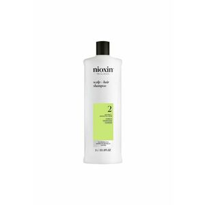 Sampon profesional fortifiant impotriva ruperii System 2 Scalp + Hair pentru par natural afectat de subtiere avansata - 1 l imagine