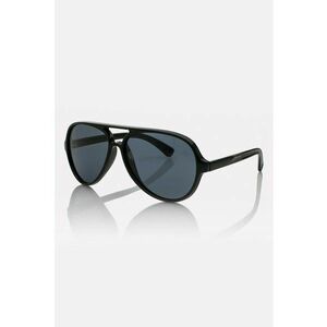 Ochelari de soare supradimensionati unisex cu lentile polarizate - Negru imagine