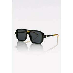 Ochelari de soare shield unisex - Negru imagine