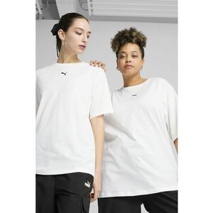 Tricou regular fit de bumbac - Alb imagine