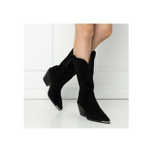 Ciocate - Cowboy - Velur - Negru - imagine