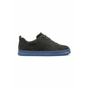 Pantofi sport de piele Runner Four 1601 - Gri inchis imagine