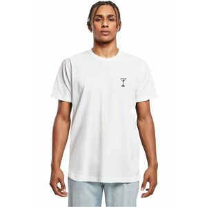 Tricou cu imprimeu text - Alb/Negru imagine
