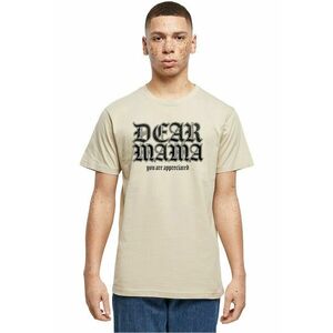 Tricou regular-fit cu imprimeu text - Negru/Maro nisip imagine