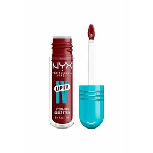 Luciu de buze hidratant cu efect de tint NYX PM Lip I.V. 5 ml - Cranberry Splash imagine