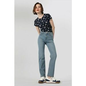 Blugi regular fit 792 Mila - Albastru pastel imagine