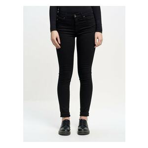 Blugi dama Adela 915 - skinny - elastic - negru - bumbac-elastan imagine