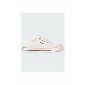 Tenisi din panza - Alb imagine