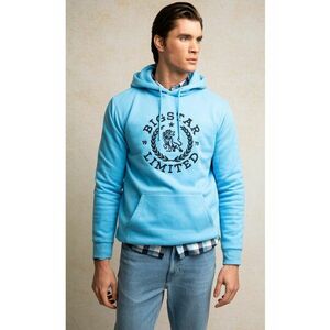 Hanorac cu logo supradimensionat HANES 401 imagine