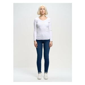 Bluza Henley din amestec de bumbac NATHALIE 101 - imagine